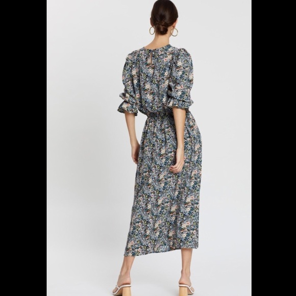 Never Fully Dressed Floral Jasmine Midi Dress US 8 - Picture 4 of 14